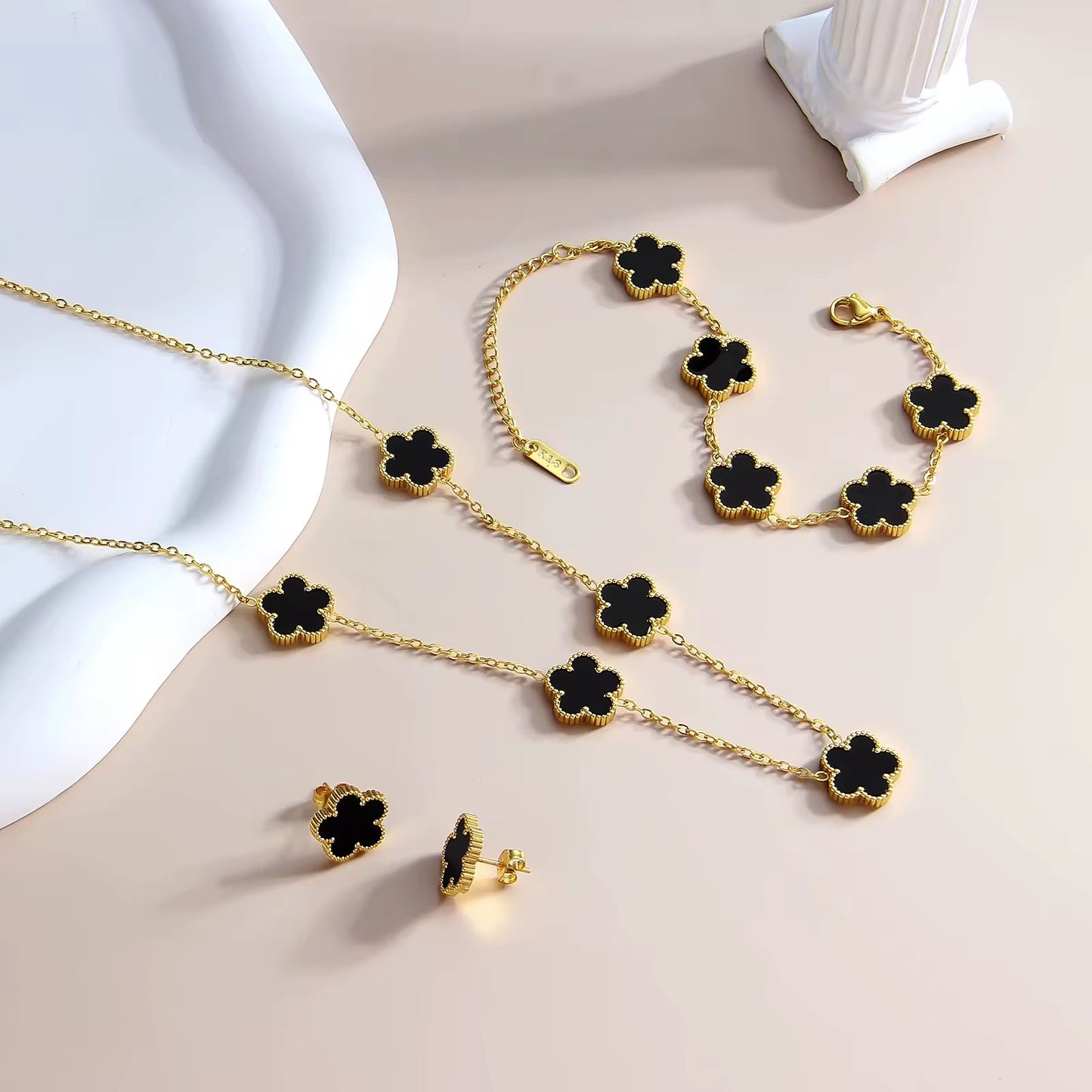 Black flowers