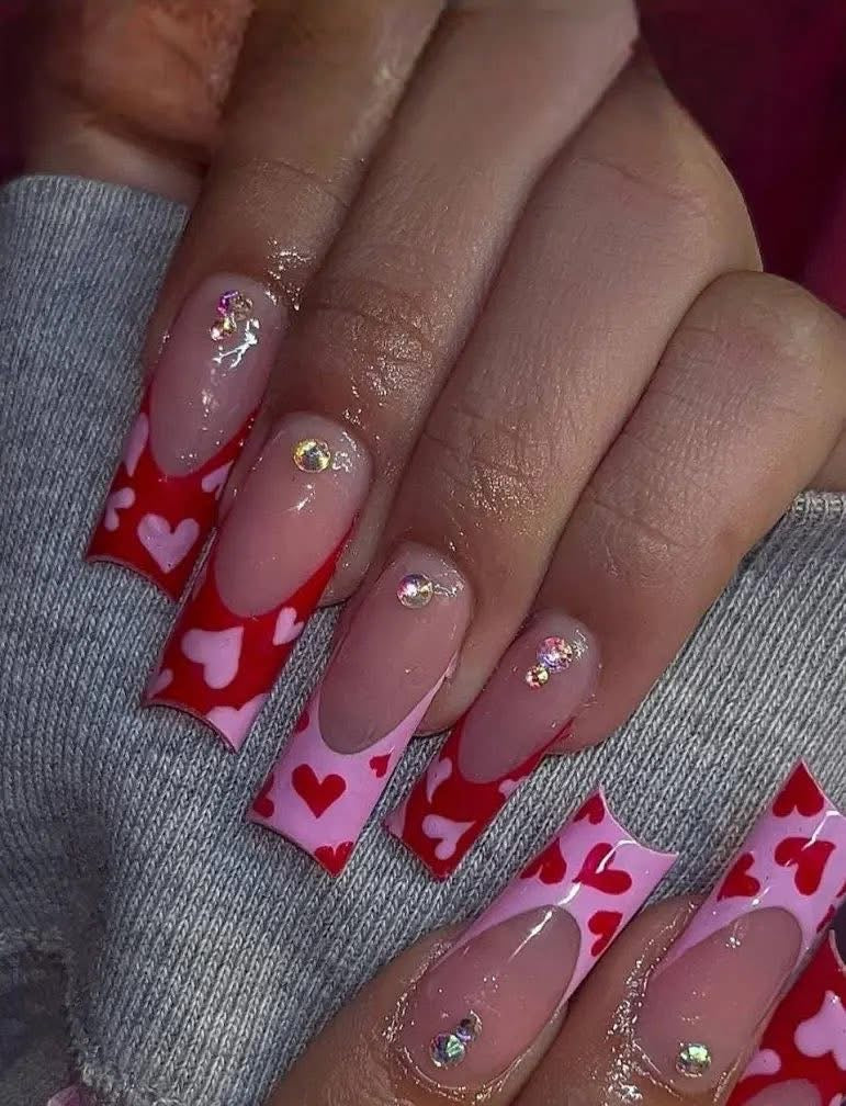 Red & Pink